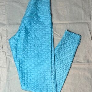 Booty by Brabants Chrome leggings, Azul Bebe (blue), One size, NWOT